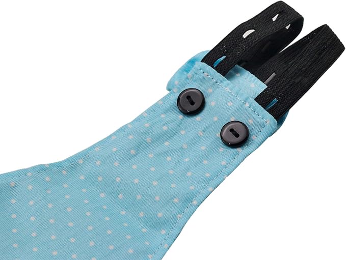 BestParts 2pcs Adjustable Diaper Waterproof Reusable Diapers, Cloth Diaper Wearable Poultry for Farm Pet Goose, Duck, Chicken, Button Adjustable Version (Blue + Pink, L(3.31-8.82pounds), 1, Count)
