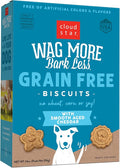 Cloud Star Wag More Bark Less Crunchy Grain Free Dog Treats, Cheddar Cheese, 14 oz. Box