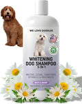 Whitening Dog Shampoo | Made in USA | Brightening Dogs Fur | White & Bright Hair | Removes Stains & Discoloration [We Love Doodles]