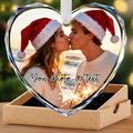 Personalized Christmas Ornaments with Photo Name, Engagement Ornament 2026, Wedding Gifts for Couples, Bridal Shower Gifts for Bride, Newlywed, Mr & Mrs, Her