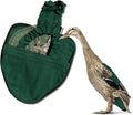 Hen Holster Starter Kit - Wrap-Around Runner Duck Diaper w/ Removable Liner & Fixed Tab - Durable, Secure Fit, Easy-to-Wear - Essential Duck Supplies for Real Ducks, Made in USA - Green