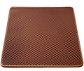WePet Cat Litter Mat, Kitty Litter Trapping Mat, Honeycomb Double Layer Mats, No Phthalate, Urine Waterproof, Easy Clean, Scatter Control, Catcher Litter Tray Box Rug Carpet