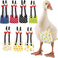 QBLEEV Pet Cole Duck Diapers for Baby Ducks, Chicken Diapers for Real Hens, Fashionable Duckling Nappy Poultry Cloth for Indoor Chick Goose Hen