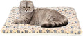 FJWYSANGU Pet Blanket Premium Fluffy Flannel Cushion Soft and Warm Mat for Dogs Cats(Star/Yellow,X-Large)