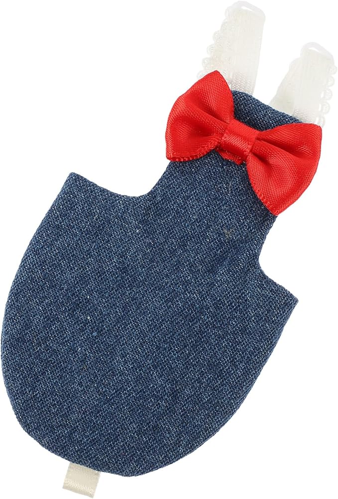KOMBIUDA Bird Diaper Parrot Flight Suit Reusable Denim XL Size Protective Liner Clothes for African Grey and Cockatiel Outdoor Use