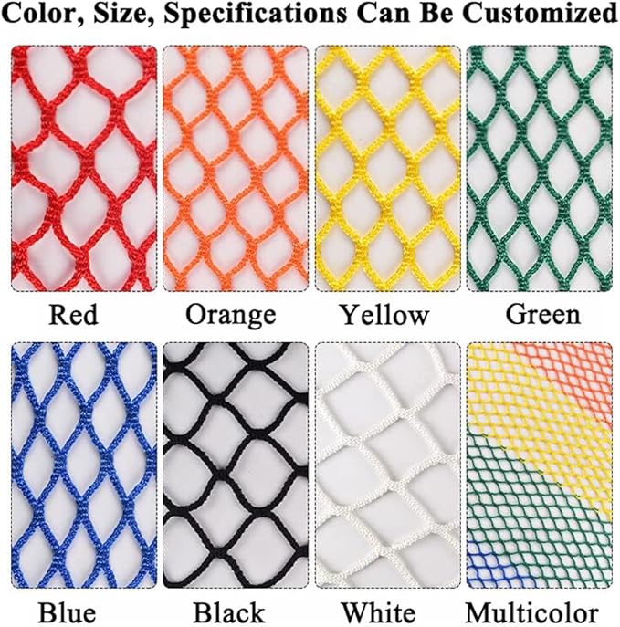 Safety Net for Stairs, Kids Pet Cat Protective Netting, Fence Railing Door Balcony Netting, Decoration Grid Net, Playground Isolation Net(Size:1M×4M(3.3FT×13.1FT),Color:White)