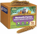 USA Grown Spray Millet for Birds – Midwest Harvest, 1 lb Premium 100% Natural, Sun-Dried Non-GMO Whole Millet Sprays, Bird Treat for Parakeets, Budgies, Cockatiels, Conures, Lovebirds & Finches