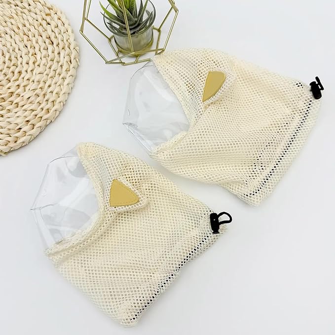 Breathable Meshes Cats Head Cover with Regulable Belt Lovely Cats Ear for Anti Licking Anti Scratch Protecting Recovery Head Cover