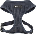 Authentic Puppia Soft Harness, Grey, XX-Large