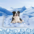 Cooling Mat for Dogs - 2025 Upgraded 23.6"x17.7" Washable Pet Cooling Pad, Non-Slip Kennel Bed for Summer, Portable Ice Mat for Dogs/Cats