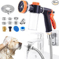 Bathtub Faucet Sprayer Attachment for Tub, Dog Washing Hose Attachment for Bathtub with Faucet Adapters, Sink Sprayer Dog Bath Hose Attachment for Tub Faucet, Dog Shower Attachment