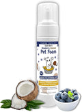 Showseason Blueberry-Coconut Pet Face Foam Cleanser for Dogs and Cats 8.5 oz. | No Rinsing Required, Easy Cleaning, Biodegradable and Non-Toxic, Made in The USA