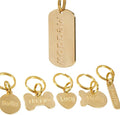 Solid Brass Personalized Dog Tags, Deep Engraved Pet ID Tag for Dogs and Cats, Heavy Duty Extra Thick Custom Name & Phone Number, Never Wear Off, Gift for Pets, 2 Polishing Pads Included (Rectangle)