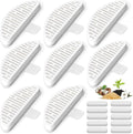 8 Pack Cat Water Fountain Filter & 10 Pack Replacement Filter Sponges Compatible with Uahpet Water Fountain 67oz/2L Automatic Pet Fountain,Pack of 18