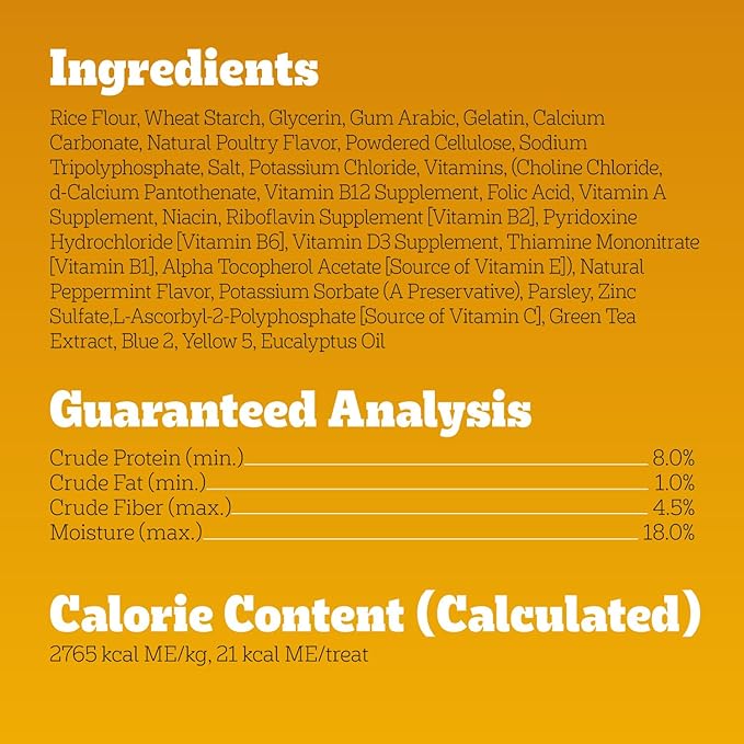 Pedigree Dentastix Dental Chews for Dogs, Small and Toy Breed Dog Treats, Fresh Flavor, 1.54 lb. Bag (102 Treats Total)