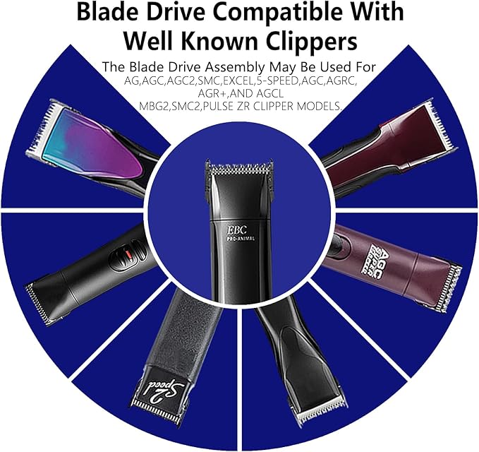 3 PCS AGC Blade Drive Assembly Lever Replacement Blade for Pet Clipper (3 PCS)