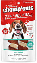 Chomp’ems Premium Beefhide Chews for Dogs, 2 Chews