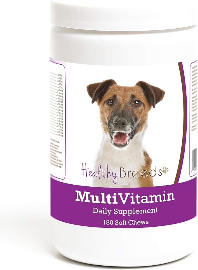 Healthy Breeds Smooth Fox Terrier Multivitamin Soft Chew for Dogs 180 Count