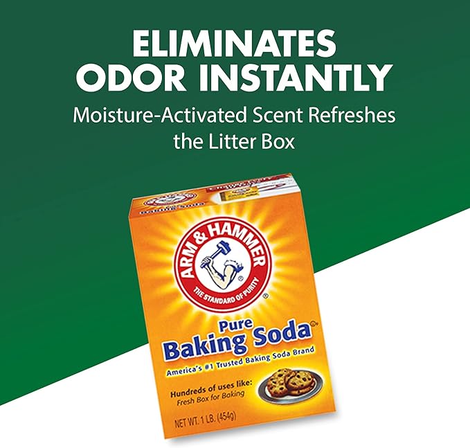 Arm & Hammer Cat Litter Deodorizer, with baking soda, 30 Oz
