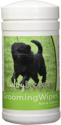 Healthy Breeds Dog Multi-Purpose Grooming & Deodorizing Wipes for Affenpinscher - OVER 200 BREEDS - Cleans Paw Pads Skin Folds Armpits Face Butt - 70 Count - Aloe & Oatmeal for Sensitive Skin