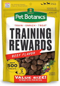 Pet Botanics 20 oz. Pouch Training Reward Soft & Chewy, Beef Flavor, with 500 Treats Per Bag, The Choice of Top Trainers