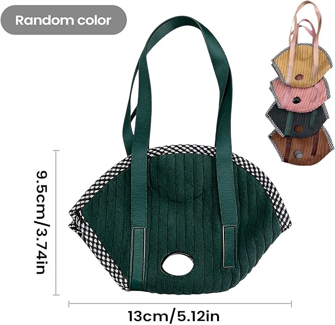 Portable Bird Carrier, Escape Resistant Parrot Travel Tote, Lightweight Bird Carrying Bag with Mesh Panels, Comfortable Parrot Travel Carrier, Transport Tote with Secure Zippers, Pet for Outdoor Walks