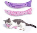 Catnip Toys, [9000mg] Extra Large Cat Toys for Indoor Cats, 100% Natural North American Catnip Floppy Fish, Crinkle Sound, Soft Cotton-Free Surface for Chewing, Teething & Kicking