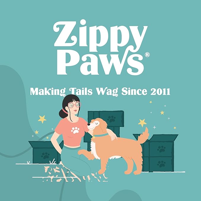 ZippyPaws Skinny Peltz - No Stuffing Dog Toy Pack to Keep Them Busy, for Medium and Large Dogs, Squeaky Pet Toys, Unstuffed Chew Toys, Soft Plush Variety Pack, Chipmunk, Lemur, and Monkey - 18"