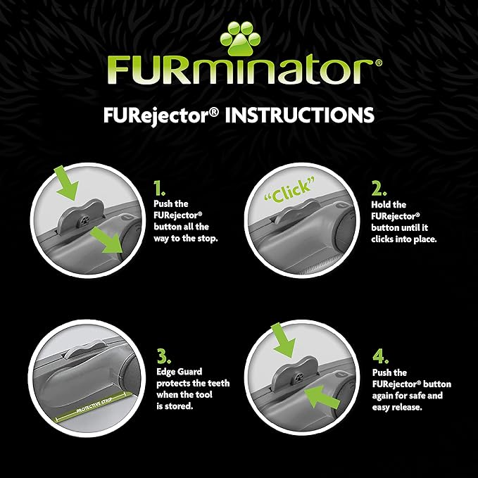 FURminator Undercoat deShedding Tool for Small Short Hair Dogs 4.5-9 kg