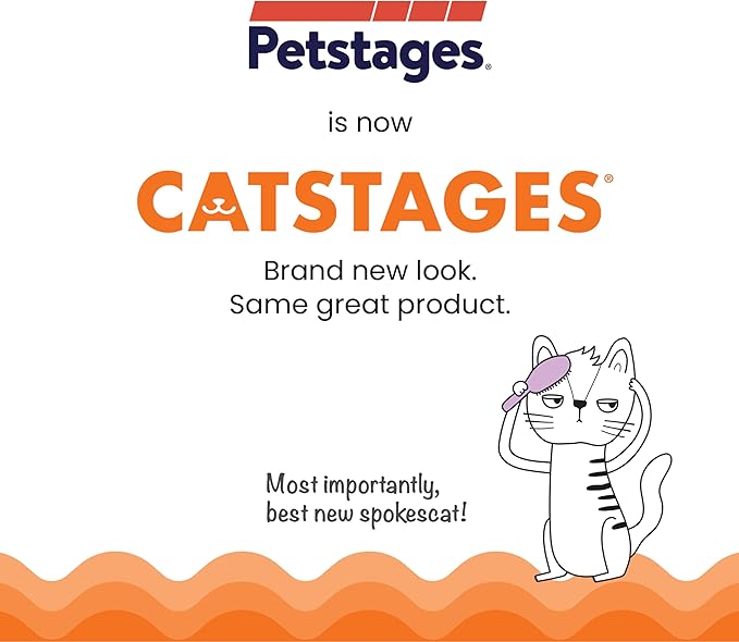 Catstages Garden Fur-Ends Interactive Catnip Toys 6 Pk with Feathers, Crinkle
