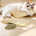 Catnip Pillows, Catnip Toys, Cat Nail File Scratcher Sisal Teeth-Cleaning Scratching Pad for Cats for Teeth Care Kitten Training Play Interactive Bonding (2pc, 13x3in)