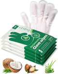 IMMCUTE Coconut Scented Pet Wipes Gloves for Dogs & Cats - Extra Thick Bathing Wipes with Coconut Oil & Jojoba Oil, 32 PCS Rinse-Free Grooming Gloves for Deodorizing & Daily Care