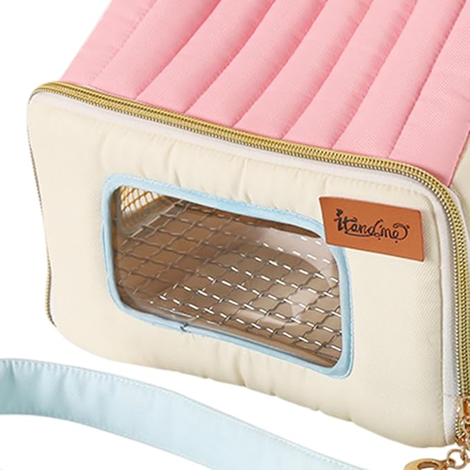 Genérico Portable Bird Carrier with Stainless Tray | Warm and Breathable Pet Travel Cage for Birds, Pigeons and Small Animals, Ideal for Home, Office, Travel