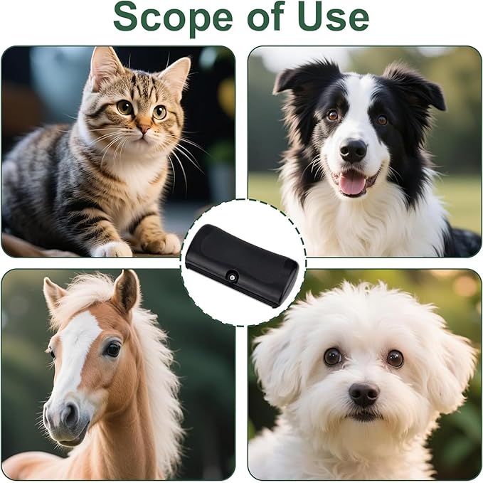 Deshedding Dog Brush, New Deshedding Brush for Dogs, Cats & Horses, Pet Hair Remover Comb for Shedding, for Matted & Loose Hair (Black)