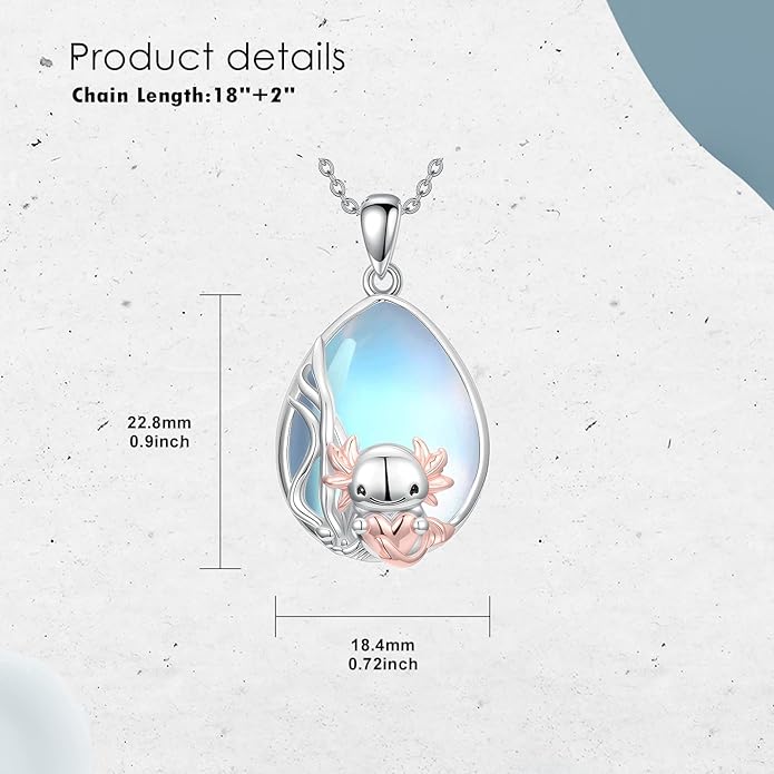 Guinea Pig/Raccoon/Butterfly/Panda/Hummingbird/Giraffe/Rabbit Necklace 925 Sterling Silver Animal Pendant Jewelry Gift for Women Mom
