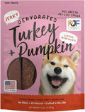 Pet Jerky Factory Turkey & Pumpkin 12 oz. Dog Jerky Treats | 100% Human Grade | USA Made | High Protein | Grain Free | Limited Ingredients | No Filler | BHA-BHT Free | Soft-Tender