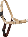 PetSafe Easy Walk Harness for Dogs - Pull-Free Walks - Patented Martingale Loop Design - Front Chest Leash Attachment - Comfort Straps - Breathable Harness Design - Small/Medium, Fawn/Brown