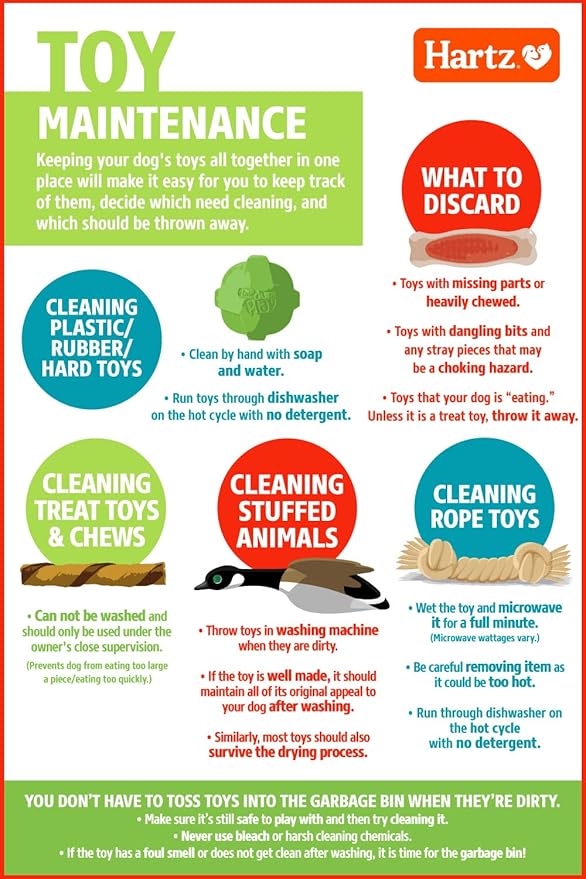 Hartz DuraPlay Bacon Scented Dog Toys, Medium/Large for All Breed Sizes