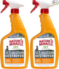 Nature's Miracle Just for Cats Oxy Stain and Odor Remover, 24 Fl Oz (Pack of 2)