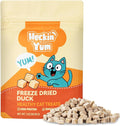 Freeze Dried Cat Treats, Single Ingredient Duck Bites Snacks for Cats & Dogs, Grain-Free High Protein Healthy Training Treats & Food Topper for Cats & Dogs, 1 oz