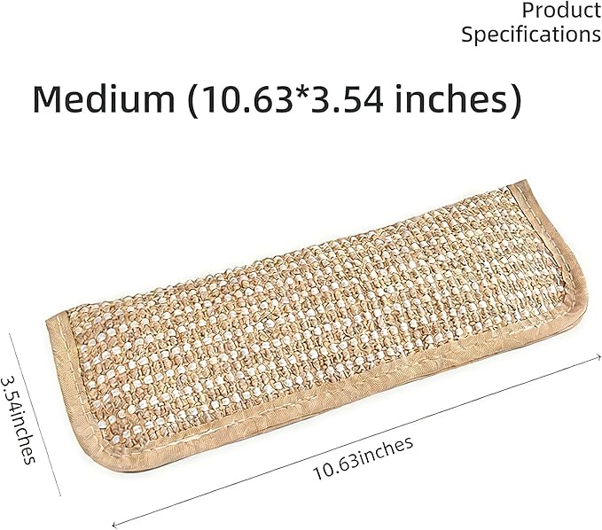 Sisal Catnip Pillow Toy Kickers, 2 Pack Interactive Nature Catnip Toys for Indoor Scratching, Chewing & Teething, Fun for Kittens and Adult Cats Anxiety Relief