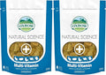 Oxbow Natural Science Multi-Vitamin,High Fiber Supplement for Rabbits & Guinea Pigs,Made with Timothy Hay,Multi-Pet Households,Omega 3 & 6 Fatty Acids,Made in USA,4.2 oz Bag,(Pack of 2)