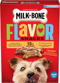 Milk-Bone Flavor Snacks Dog Treats, Small Biscuits, 24 Ounce