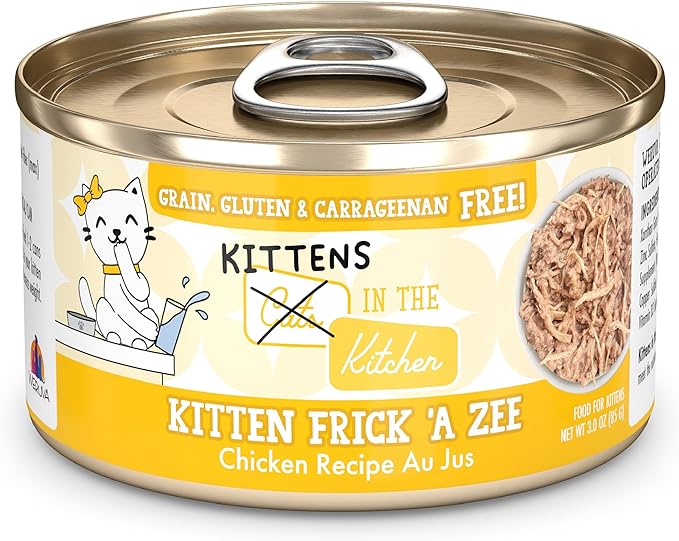 Weruva Cats in The Kitchen Kitten, Kitten Frick 'A Zee, 3oz Can (Pack of 12)