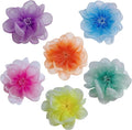 6Pcs Dog Collar Accessories, Floral Charms Decorations for Dogs and Cats