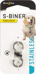 NiteIze PLSBM-11-R3Nite Ize S-Biner TagLock, Double-Gated Carabiner, Stainless Steel