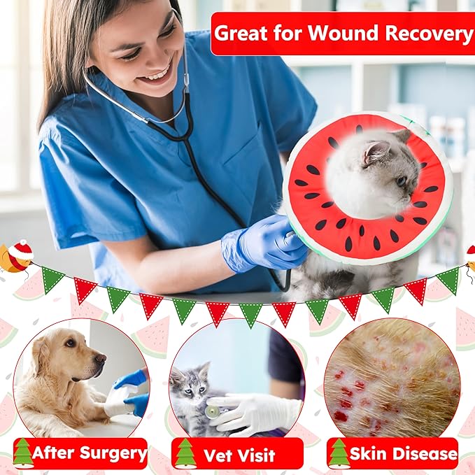 Kitten Cones After Surgery Extra Small Waterproof Cone Collar Soft to Stop Licking Neck Elizabethan Kitten e Collar for Recovery Wound Healing Safety xs Small Cat Donut Cone