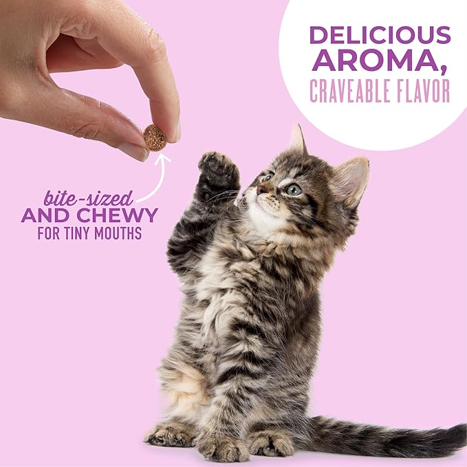 Tiki Cat Baby Soft & Chewy, Chicken Flavored, Low-Calorie, Mini Treats for Kittens 6 Weeks+, 2 oz. Pouch, Pack of 1