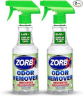 ZORBX Unscented Odor Eliminator for Strong Odor 16 oz - Pack of 2 - Used in Hospitals & Healthcare Facilities - Advanced Trusted Formula, Fast-Acting Odor Remover Spray for Dog, Cat, House & Carpet