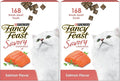 Fancy Feast Purina Limited Ingredient Cat Treats, Savory Cravings Salmon Flavor - 3 oz. Box (Pack of 2)